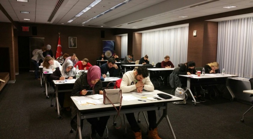 Anadolu Üniversitesi’nin, Amerika’da ilk sınav heyecanı