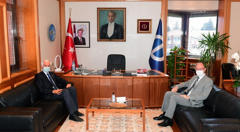 Eskişehir Milletvekili Kabukçuoğlu, Rektör Erdal’ı ziyaret etti