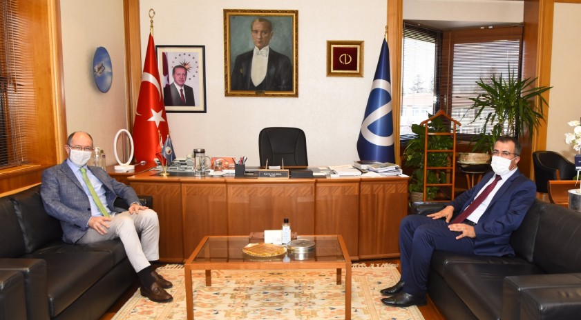 Eskişehir Adli Yargı Adalet Komisyonu Başkanı Osman Soydal’dan Rektör Erdal’a ziyaret