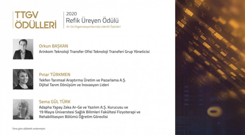 Anadolu Üniversitesine Bir Ödül de Türkiye Teknoloji Geliştirme Vakfından 