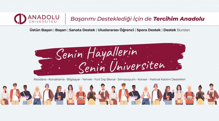 Anadolu Üniversitesi, Spora Destek Bursu ile de öğrencilerin yanında