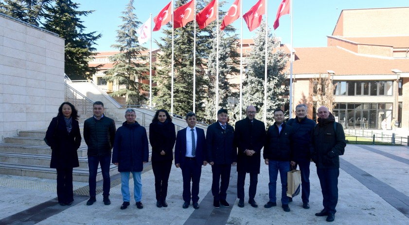 Kazakistan Esil Üniversitesinden Üniversitemize ziyaret