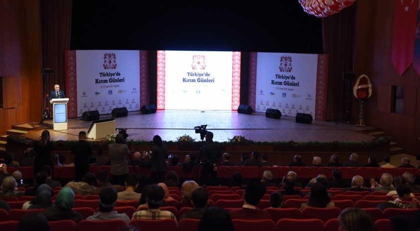 “Türkiye’de Kırım Günleri” Anadolu Üniversitesi ev sahipliğinde gerçekleştirildi