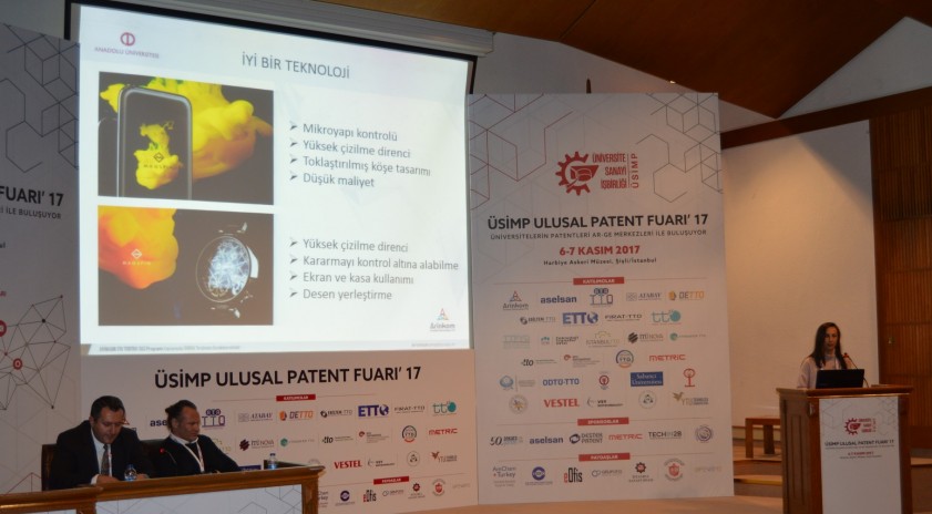 Anadolu Üniversitesi Teknoloji Portföyü ÜSİMP Ulusal Patent Fuarı’nda yerini aldı