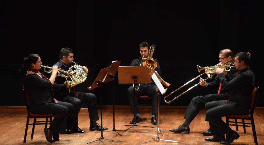 Salon 2003’te "Bakır Üflemeli Çalgılar Beşlisi" konseri