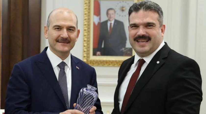 Rektörümüz Prof. Dr. Çomaklı'dan, İçişleri Bakanı Soylu'ya ziyaret