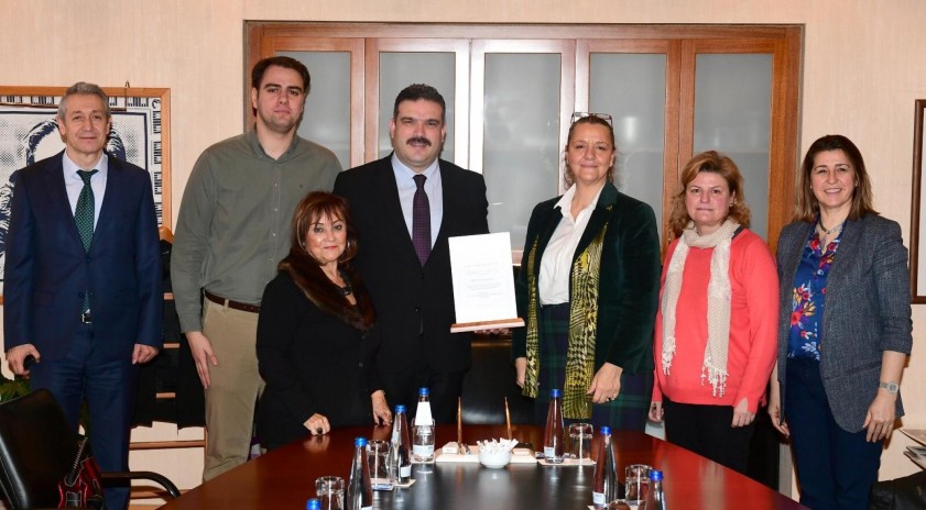 İÇEM Vakfı’ndan Rektörümüz Prof. Dr. Çomaklı’ya ziyaret