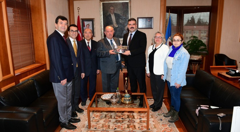 SEV’den Rektörümüz Prof. Dr. Çomaklı’ya ziyaret