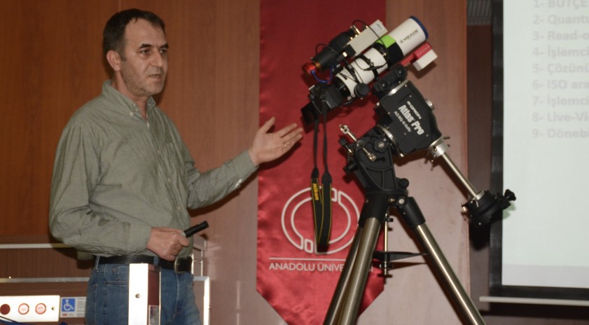 Üniversitemizde astrofotoğrafçılık konuşuldu