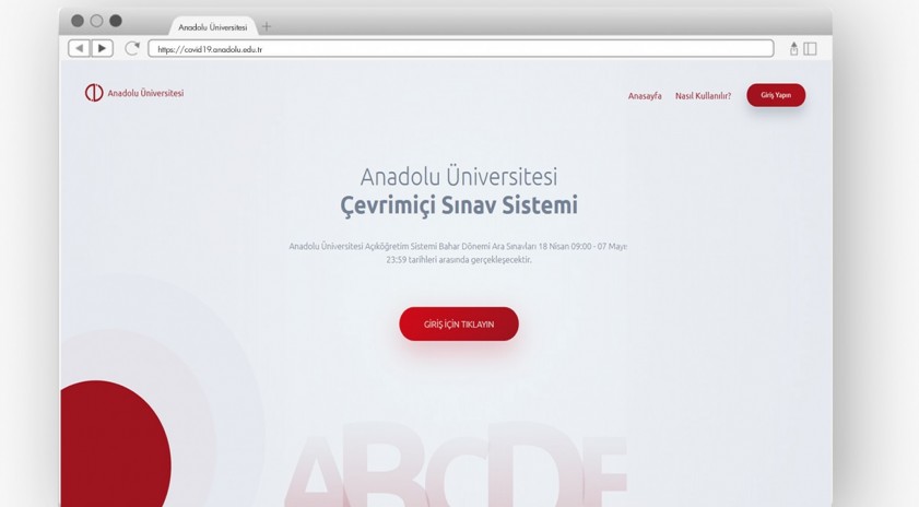 Anadolu Üniversitesi, internet tabanlı ortamlarda 1 milyon öğrenciye Covid-19 Farkındalık Testi uyguluyor