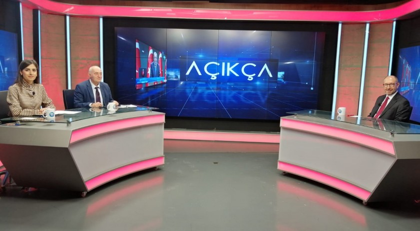 Rektör Erdal Es TV’ye konuk oldu