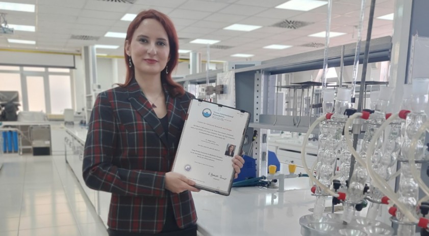 Üniversitemiz öğretim üyesine uluslararası ödül