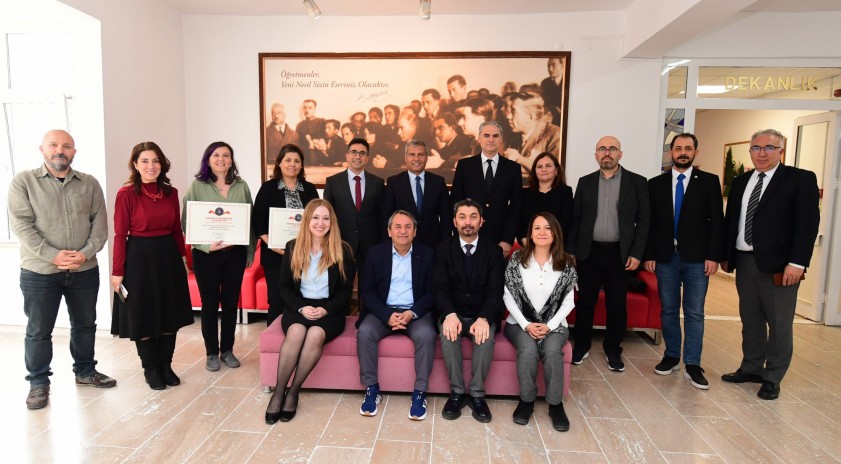 Rektör Adıgüzel’den Eğitim Fakültesine ziyaret