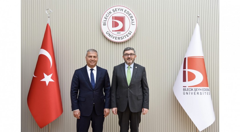 Anadolu Üniversitesi Rektörü Prof. Dr. Yusuf Adıgüzel’den Bilecik Şeyh Edebali Üniversitesine iadeiziyaret