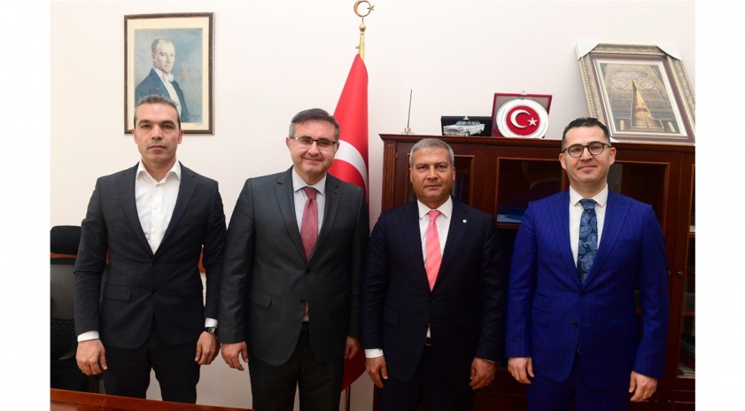 Rektör Adıgüzel’den Eskişehir’de bir dizi ziyaret