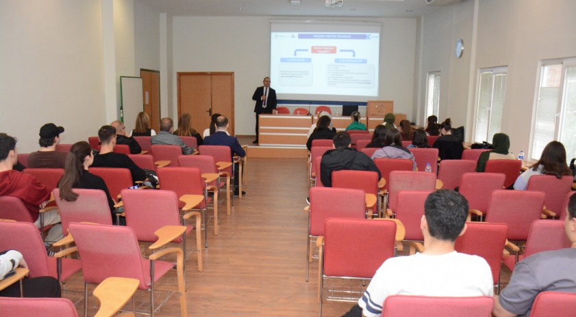 EMYO’da “KOSGEB Girişimci Destek Programı Semineri” gerçekleştirildi