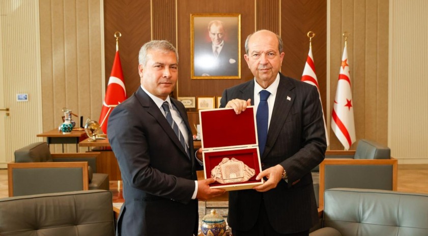 Rektör Adıgüzel’den KKTC’ye uluslararasılaşma odaklı ziyaret