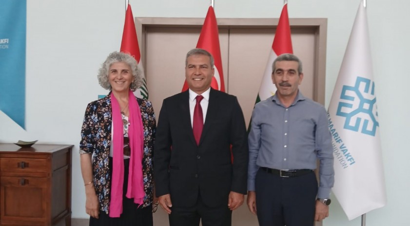 Rektör Adıgüzel'den Maarif Irak temsilciliğine ziyaret