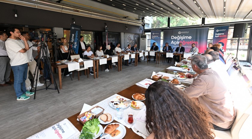 Anadolu’da “Burada Değişime Açık Öğretim Var” lansmanı düzenlendi