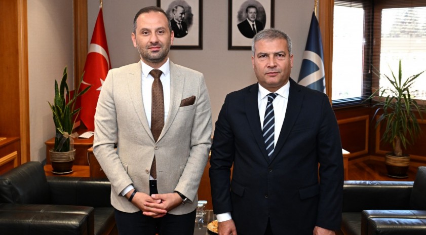 Anadolu Ajansı Bursa Bölge Müdürü Aksoy’dan Rektör Adıgüzel’e Ziyaret