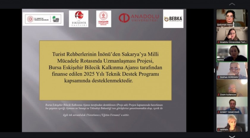 Anadolu Üniversitesi Turist Rehberlerine uzmanlaşma eğitimi veriyor