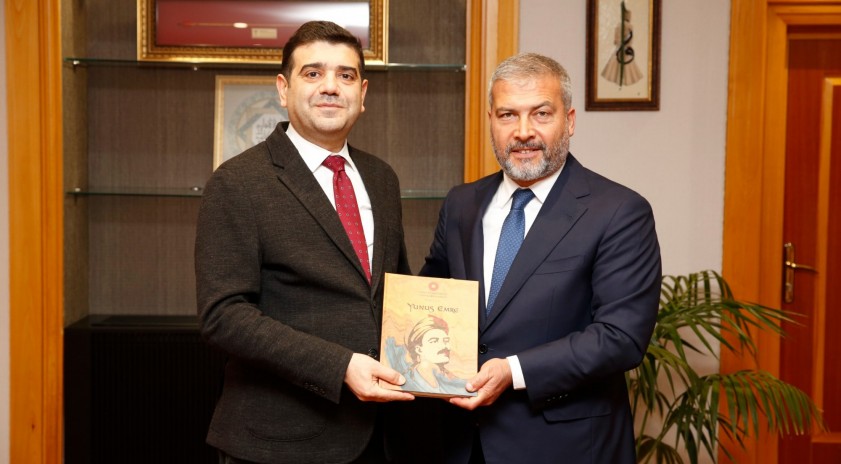 Ankara Müzik ve Güzel Sanatlar Üniversitesi Rektörü Prof. Dr. Özden Anadolu Üniversitesini ziyaret etti