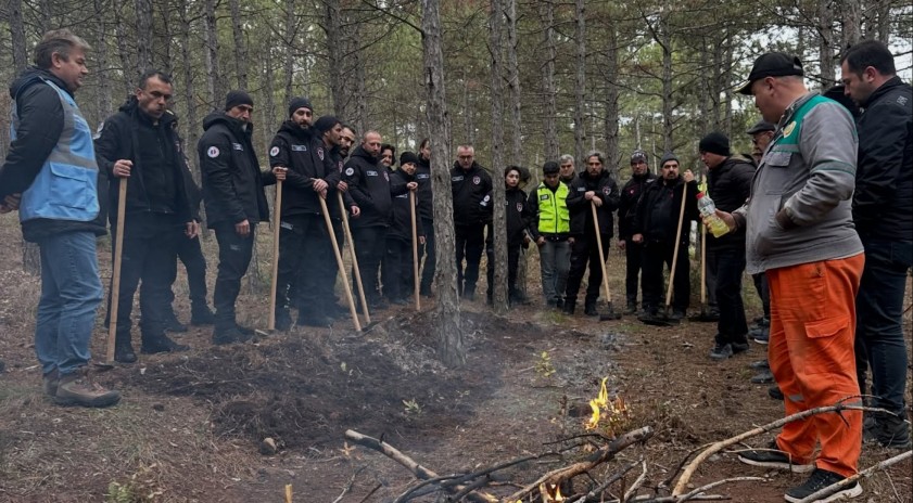 AUSAR orman yangınlarıyla m&uuml;cadele eğitimini tamamladı