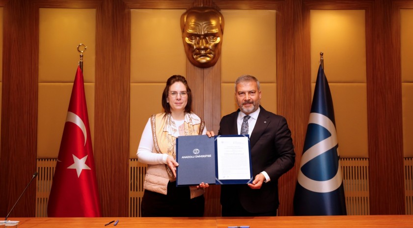 Anadolu &Uuml;niversitesi uluslararası iş birliklerine bir yenisini ekledi