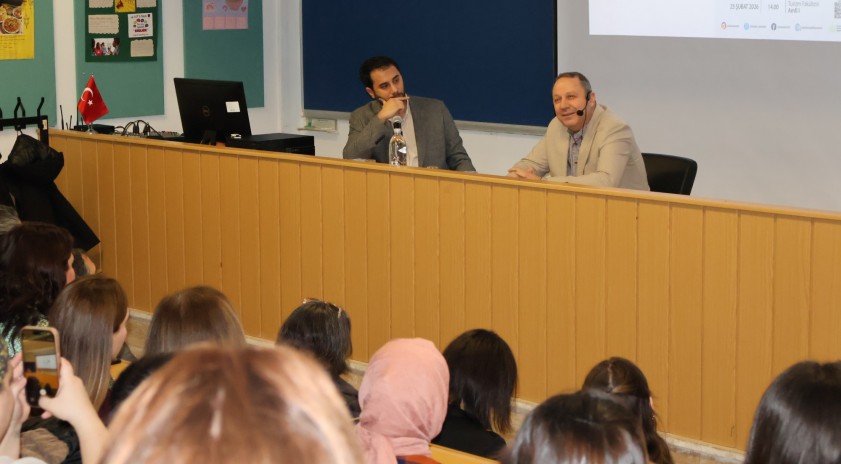 Mesleğin ustası &ouml;ğrencilerle tecr&uuml;belerini paylaştı