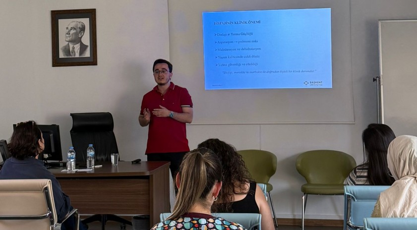 DİLKOM&rsquo;da  &ldquo;Yutma Bozukluklarında Videofloroskopik Değerlendirme: Kinematik Analiz ve Klinik Yorumlama&rdquo; başlık seminer ger&ccedil;ekleştirildi