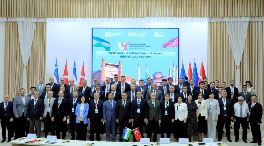 Rekt&ouml;r Adıg&uuml;zel Buhara&rsquo;da Anadolu &Uuml;niversitesinin k&uuml;resel eğitim vizyonunu anlattı